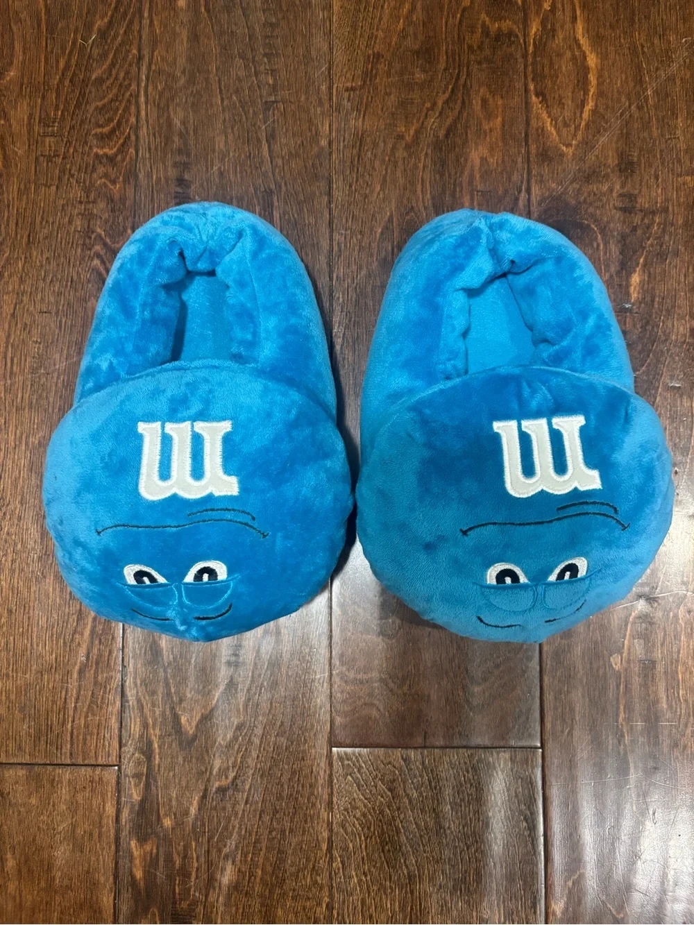 M&M'S Blue Character Kids Slippers